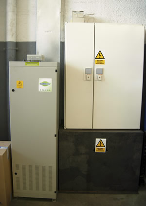 Cuadro ECOELECTRIC para demandas de potencias de 150KW